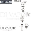 Bristan Java Miniature Basin Mixer Clicker Waste Spares